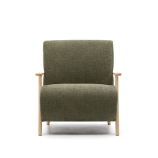 Marly Occasional Chair - Oak Arm/2 Colours