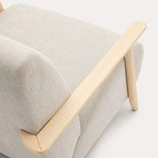 Marly Occasional Chair - Oak Arm/2 Colours