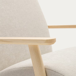 Marly Occasional Chair - Oak Arm/2 Colours