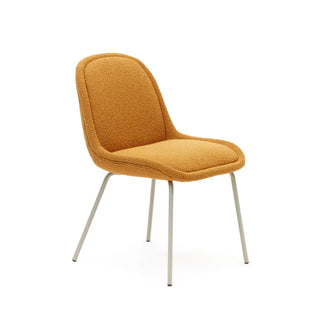 Aimee Dining Chair - White Leg/ 4  Colours