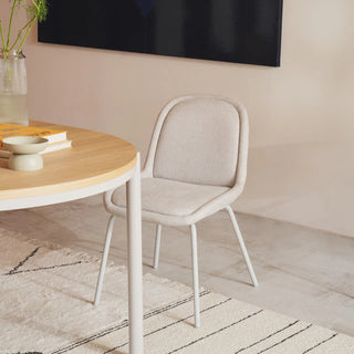 Aimee Dining Chair - White Leg/ 4  Colours