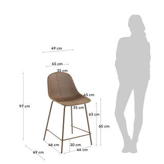 Quincy Alfresco Bar Stool - 4 Colours