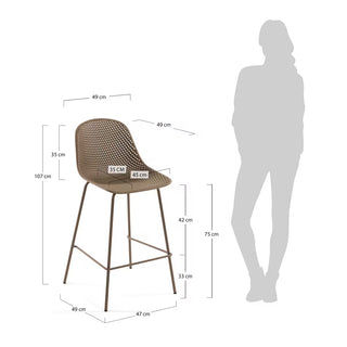 Quincy Alfresco Bar Stool - 4 Colours