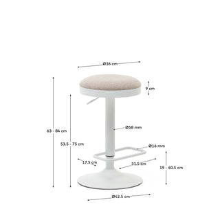 Zaidi Bar Stool - Options